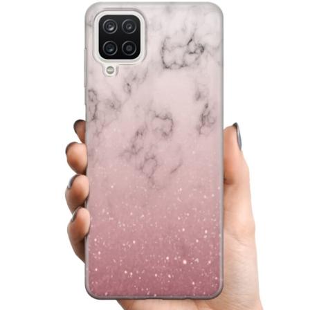 Samsung Galaxy A12 TPU Matkapuhelimen kuori Rosa