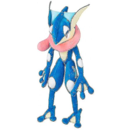 Kosedyr Greninja 30cm, Spillfigurer Myk Plysjleke Greninja Quajutsu Plysjleke, Ny - Quajutsu Leke For Fans Barn Samlere Spillelskere