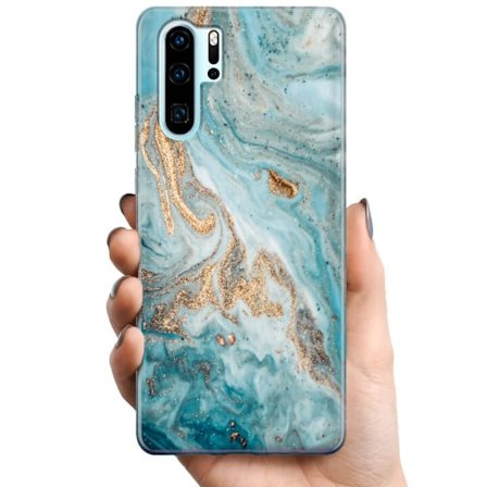 Kompatibelt Mobildeksel til Huawei P30 Pro Magisk Marmor