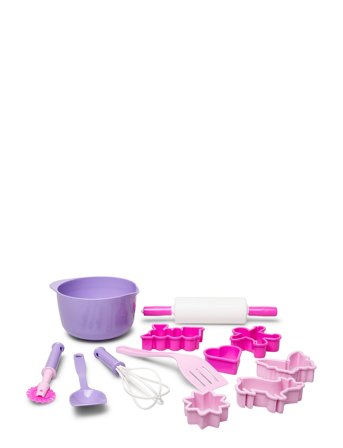My Little P. Baking Set In Net 12 Pcs Pink Dantoy