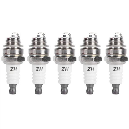 5 stk tennplugg Stabil ytelse Praktiske hageverktøy for BM6A BPMR7A RCJ6Y RCJ7Y WSR5F 33cc-49cc Finjustering Vifte