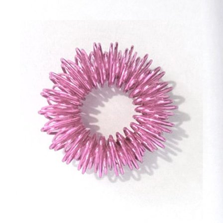 Akupressur Ring Finger Massage Ringar ROSA Pink