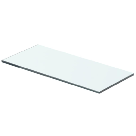 Vidaxl Hyllplan 2 St Glas Genomskinlig 40x12 Cm Transparent