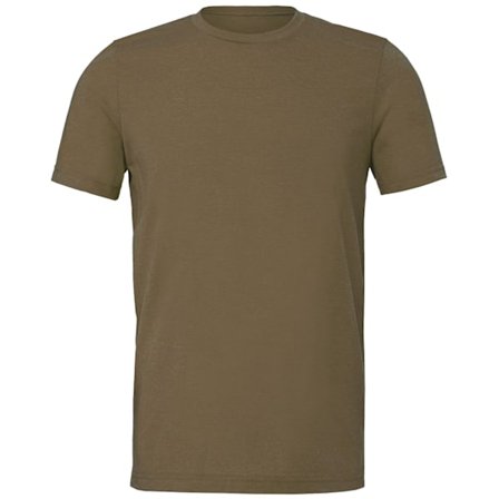 Bella + Canvas Unisex Sueded Tee L Heather Olive