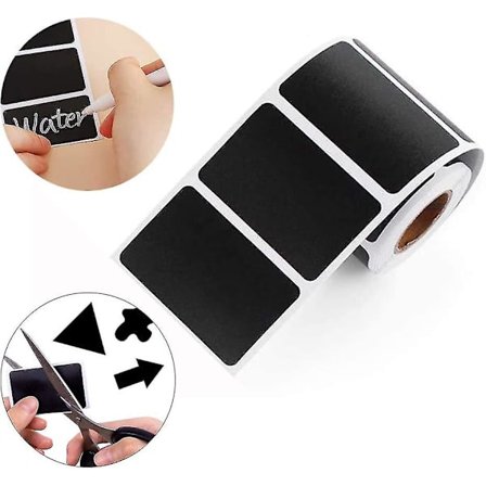 Vedenkestävät Liitutaulutarrat, Uusiokäyttöiset Liitutaulutarrat, Käsityöpurkkien Keittiön Järjestäjä Tarrat