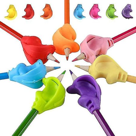 7 stk. Ergonomiske Blyantgreb Blyantgreb Støtte til Børn