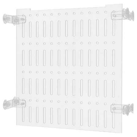 1 Sett Akvarium Skillevegg Isolasjonsplate med Sugekopper