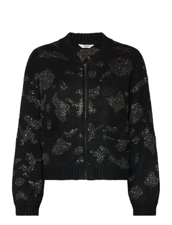 Object Objalora Knit Re L/S Cardigan 135 - Black - S