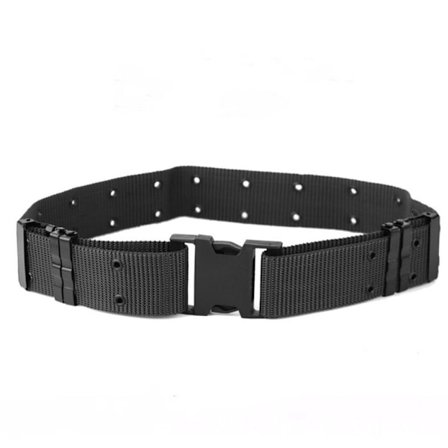 Taktiske bælter Justerbart bælte SORT