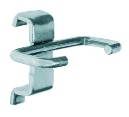 X-ponent Inredning 201403 Bøylekrok 45 x 17 mm, Garasjeinnredning & oppbevaring