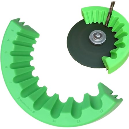 Slipeverktøy - 3-12mm Drillbitsliper for slipemaskin | Slipehjelpeverktøy | Poleringsfeste i flere størrelser for metallpolering