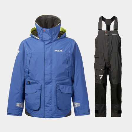 Completo da vela Musto BR1 Channel, Racer Blue + Black, uomo, Large