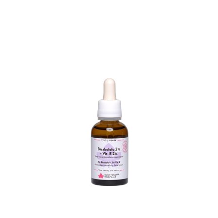 Biofficina Toscana Antiossidante Bisabololo 2% + Vit. E 2% 30ml - Trattamento Rigenerante