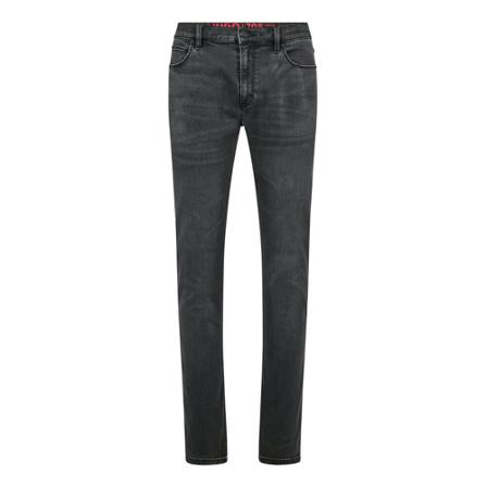 Hugo Boss Straight Jeans Grå, Herre, Størrelse: W38