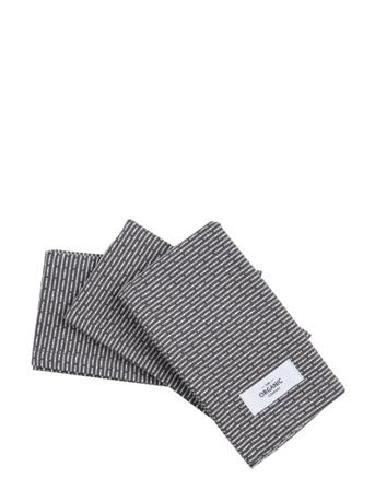 Kitchen Cloths 3 Pack Home Kitchen Wash & Clean Dishes Cloths & Dishbrush Harmaa The Organic Company
