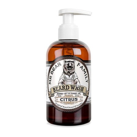 Mr. Bear Family Mr. Bear Beard Wash Citrus 250 ml, Hår, Skægpleje