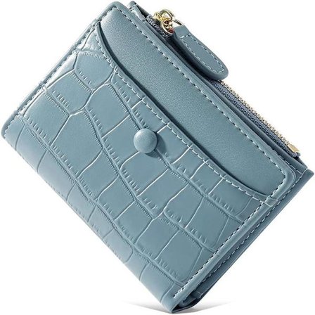 Små Lommebøker for Kvinner Mote Steintrykk Lommebøker for Jenter Slank Lett Vektkortinnehaver Organizer