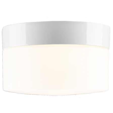 Ifö Electric Opus 200 Takarmatur IP44, E27, klar Vit, Belysning