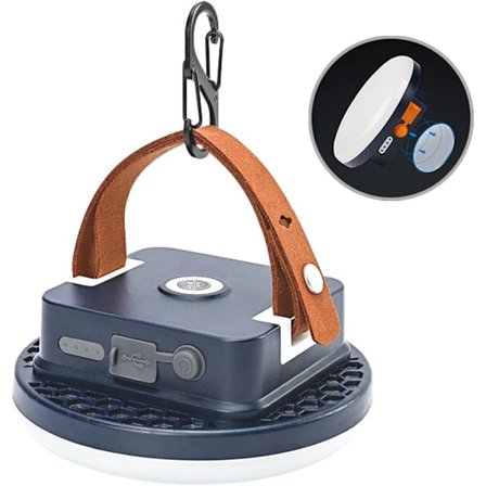 LED-campinglykta, superljus, bärbar, perfekt för