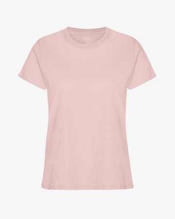 Women Light Organic Tee - Faded Pink