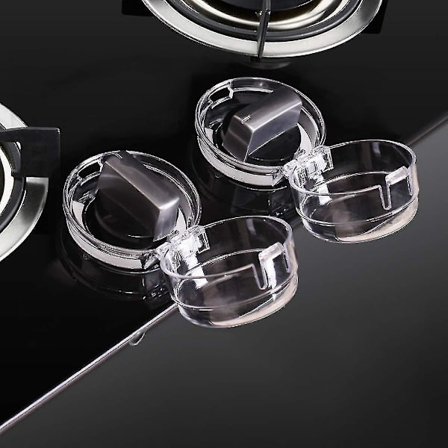 8 stk Komfyr-knappdeksel for barnesikkerhet, universell design for barn, beskyttelse av komfyr-knappdeksel - yuhao