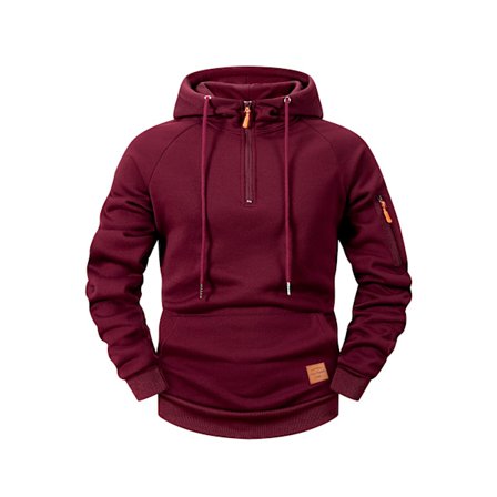 2025 Efterår/Vinter Herre Hoodie Mode Casual Sports Hoodie Retro Harajuku Langærmet Lynlås Multi Lomme Løs Street Wear