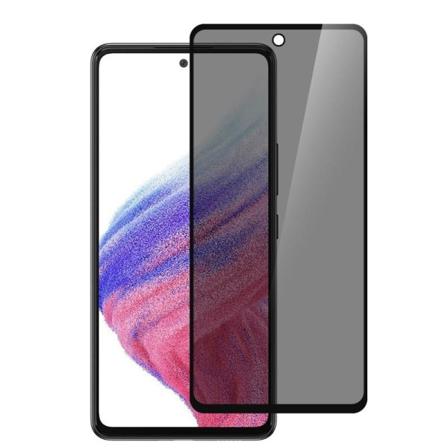 Samsung A54 5G Privacy Hærdet glas 0,26mm 2,5D 9H Transparent