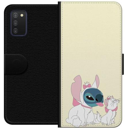 Samsung Galaxy A03s Lompakkokotelo Stitch Aristocats