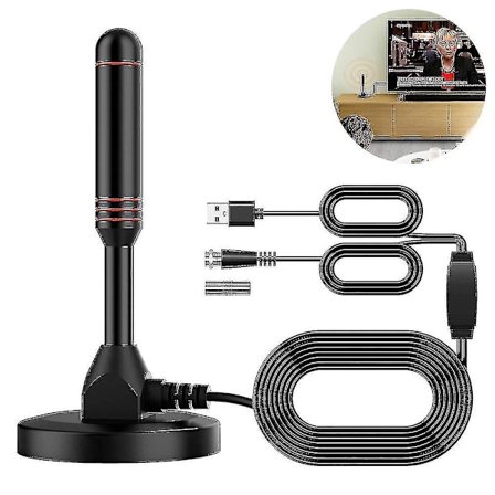 Inomhusantenn med förstärkare - Inomhusantenn för TV - HDTV-antenn