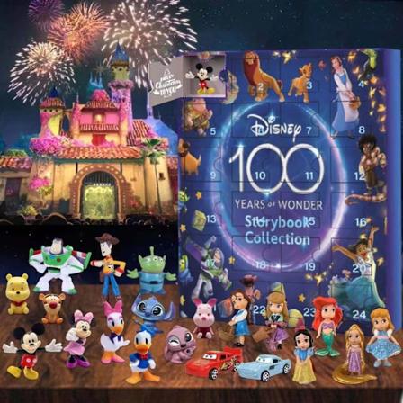 2024 Adventskalender Barn Disney A Figurer 24st Julkalender Style 1