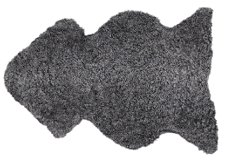 Shepherd Ella Mattor Unisex Svart 60x100 cm