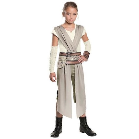 Star Wars Rey Cosplay Kostyme for Barn The Rise of Skywalker Rey Skywalker Barnekostymer Uniform Halloween Party Klær