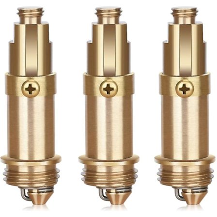 3 stk. Høy kvalitet Slottet servant Pop Up Messing servant Plugg Intern