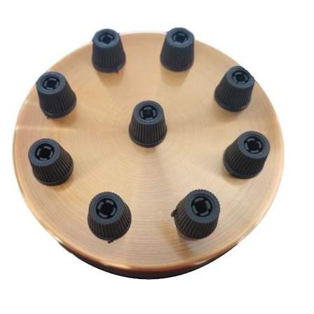 LED-lamphållare Ljusbas 9 HUVUD 9 HUVUD