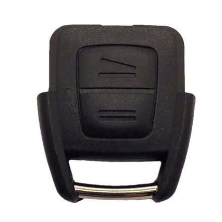 Bilnøkkelskall med 2 knapper for Opel