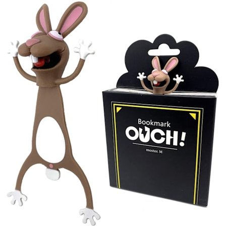 Hauskat 3D-sarjakuvaeläinten kirjanmerkit Kirjanmerkit opiskelijoille