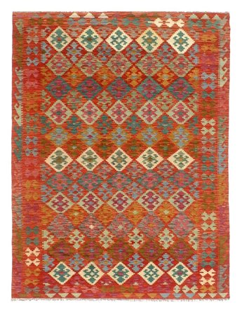 Oriental Kilim Afghan Old Style Rug 178X245 Wool
