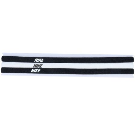 Nike - Vit headband Beanie - 3-Pack Elastic 2.0 Black/White/Black Headbands @ Hatstore