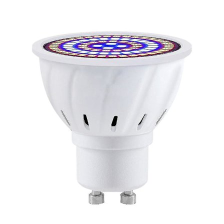 60 LEDin täyden spektrin kasvivalot 220 V, yhteensopiva sisäkasvien kanssa, GU10