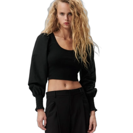 Zars bluse med lapparna kvar