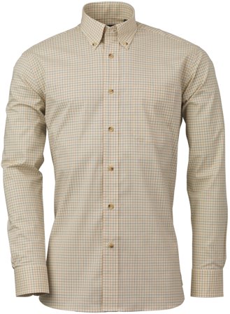 Laksen Tate Sporting Stretch Shirt kauluspaita, ruutukuvio
