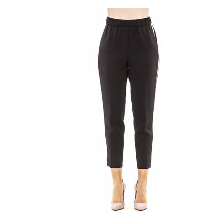 Peserico Navy Jeans & Pant Sort, Dame