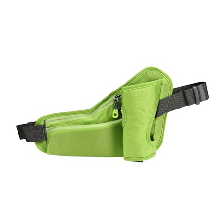 Löparbälte Hydration Midjepack Multifunktionell Vattentät Reflekterande Midjepåse för Utomhussporter Grön
