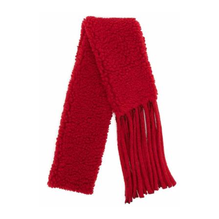 Stella McCartney Winter Scarves röd, Dam Sjalar, Dam, Storlek: ONE SIZE