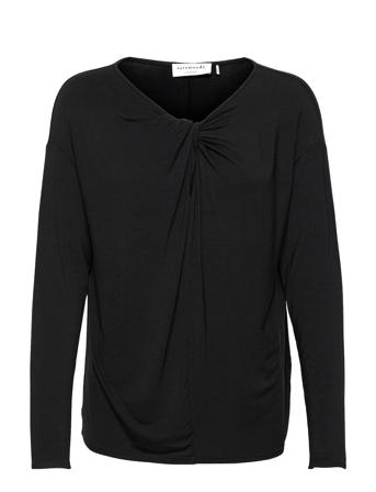 T-Shirt Ls Black Rosemunde