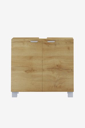 Loft24 - Atlas Vaskeskab med 2 låger - Beige - Badeværelsesmøbler - Fra Homeroom