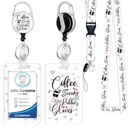 Infällbar korthållare ID Business Case 6 6