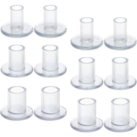 (6 par) Högklackskydd, 3 storlekar Skohälsparare