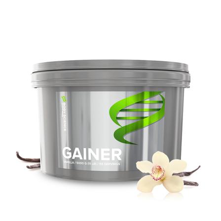 Gainer 5 kg - Body Science Gainer Vanillia, Kosttilskudd, Gainer