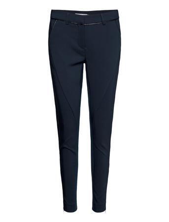 Zacity 1 Pants Slimfit Byxor Stuprörsbyxor Blå Fransa